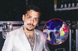 Christian Nodal hace su primera aparición pública sin Ángela Aguilar