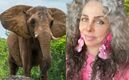 Hospitalizan a Verónica Castro por secuelas de accidente en elefante (Instagram)