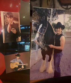 Maribel Guardia celebra el cumpleaños de su hijo con globos rojos (Foto: Instagram)