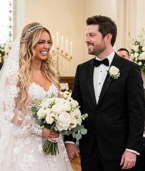 Así fue la boda de tres días de Karla Diaz y Daniel Dayz (Foto: Gemini IA)
