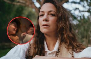 Natalia Lafourcade muestra el rostro de su bebé por primera vez