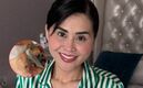 Gomita muestra escandalosa herida en el abdomen tras cirugía