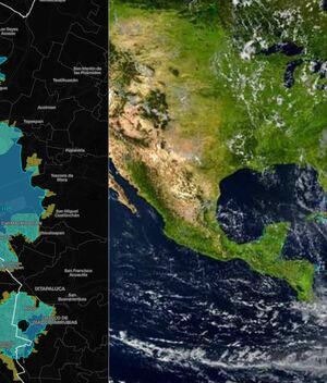 Mapa de zonas de riesgo por inundación en CDMX y Edomex 2026 (Instagram)