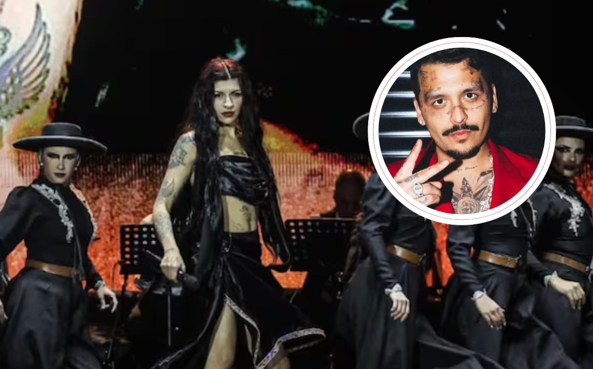 Cazzu explota y defiende a Christian Nodal de insultos en pleno show (Instagram)