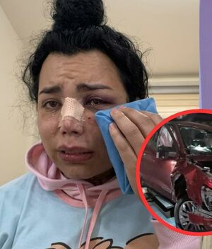 Así reaccionó Wendy Guevara al aparatoso accidente de Paolita Suárez