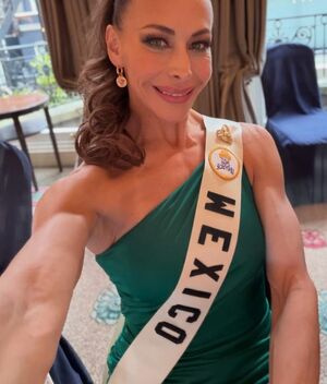 Vanessa Guzmán impresiona al lucir su banda de Miss Universo a sus 50 años (Instagram)