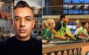 Chef Édgar hacer revisión de uñas a participantes de MasterChef México (Foto: Instagram)