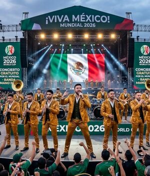 Anuncian concierto de Banda El Recodo en el Zócalo CDMX (IA)