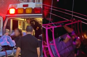 Frida Urbina, participante de 'Guerreros Mundiales', sufre grave caída