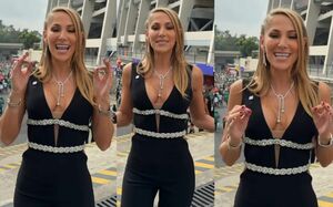 Look de Inés Sainz en la inauguración del Mundial 2026 (Foto: Instagram)