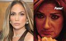 Jennifer López se limpió las manos tras saludar a Adela Micha en una entrevista (Instagram)