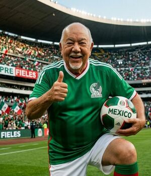 Sergio Corona se vuelve viral por vivir todos los mundiales (Instagram)