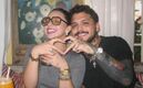 Ángela Aguilar y Christian Nodal presumen su amor desde la piscina (Foto: Instagram)