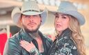 Alicia Villarreal y Cibad Hernández estarían planeando su enlace matrimonial (Instagram)