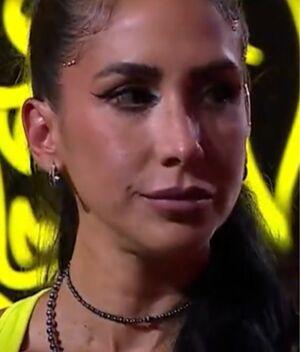 Cynthia Urías rompe en llanto en reality show tras discutir con un participante (Foto: Telemundo)