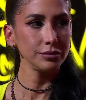 Cynthia Urías rompe en llanto en reality show tras discutir con un participante (Foto: Telemundo)