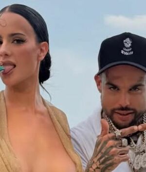Gala Montes y Emiliano Aguilar aparecen juntos en la playa