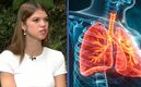 Valentina Gilabert habla de sus problemas en el pulmón izquierdo (Fotos: Entrevista de Las Estrellas / Canva Pro)