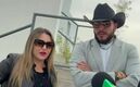 Alicia Villarreal rompe en llanto en la fiscalía por caso contra su ex (Instagram)