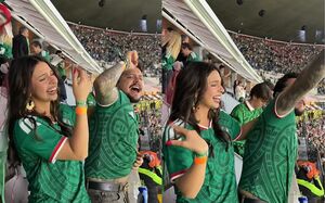 Ángela Aguilar porta con orgullo la camiseta de México (Foto: Instagram)