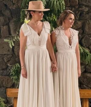 Conductora Nina Andrade celebra su boda con Fabiola Ochoa en Morelos (Foto: Instagram)