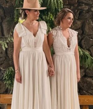 Conductora Nina Andrade celebra su boda con Fabiola Ochoa en Morelos (Foto: Instagram)