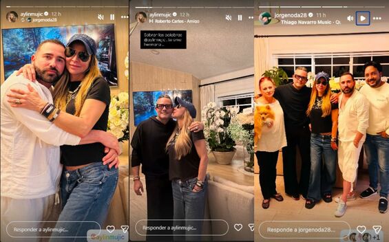 Aylín Mujica reaparece con fotos desde el funeral de su hijo Mauro