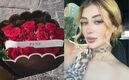 Así fue el polémico arreglo flora para Valeria Márquez (Instagram)