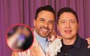 Apio Quijano besa al actor Armando Hernández en programa