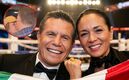 Yolanda Andrade y Julio César Chávez comparten afectuoso beso
