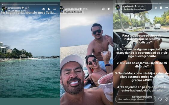Jorge D'Alessio confirma que ya tiene nueva pareja