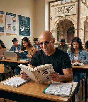Wisin anuncia la Universidad del Perreo para los amantes del reguetón (Foto: Gemini IA)