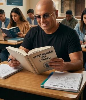 Wisin anuncia la Universidad del Perreo para los amantes del reguetón (Foto: Gemini IA)