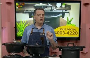 El Chef Leonardo Roncon sufre explosión de olla de presión en vivo