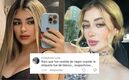 Fotos de Vivian de la Torre es llegando al funeral de Valeria Márquez (Instagram)