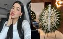 Kenia Os manda corona de flores al velorio de mamá de Kimberly Loaiza (Foto: Instagram)