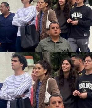 Rosalía y su novia acuden a batalla de 'farmear aura' en CDMX (Instagram)