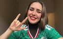 Ariadne Díaz apostó su cabello por México y ahora le cobran su promesa