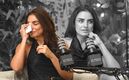 Aislinn Derbez rompe en llanto en su reencuentro con Mauricio Ochmann (Foto: La Magia del Caos)