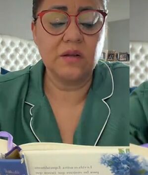 Mamá de Gomita preocupa tras aparecer rezando por su hija en medio de sus problemas de salud (Foto: TikTok)