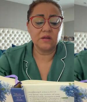 Mamá de Gomita preocupa tras aparecer rezando por su hija en medio de sus problemas de salud (Foto: TikTok)