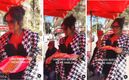 Martha Debayle fue captada comiendo quesadillas en la CDMX (Instagram)