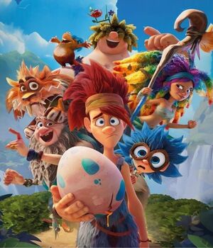 Reparto completo de 'Gungo y los juegos cavernícolas' (Foto: Póster Oficial)