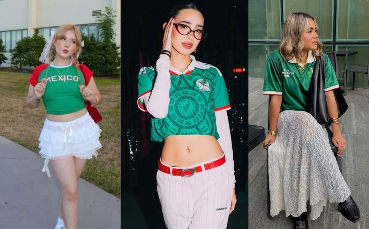 Outfits para el 16 de septiembre con la playera de México (Instagram)