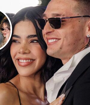 Critican a Danna Paola por perseguir a Peso Pluma para foto (Instagram)