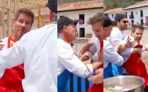 Miguel Arce y Carlos Ponce casi llegan a los golpes en ‘Top Chef VIP’