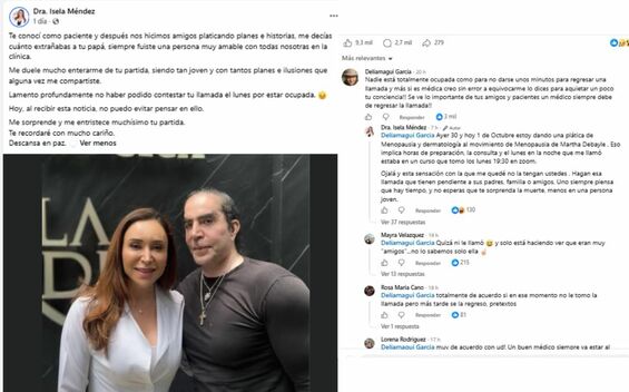 Jorge Kahwagi habría llamado a su doctora antes de morir