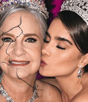 Gala Montes recorta a su mamá en la portada de su nuevo sencillo 'La Mala' (Foto: Instagram)