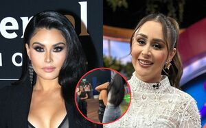 Kristal Silva “golpea” a Viviann Baeza en la cara en Venga la Alegría