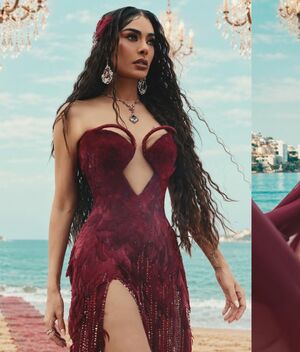 Look de Galilea Montijo en la Gran Final de LCDLF MX 2026 (Foto: Fernando Dumas)